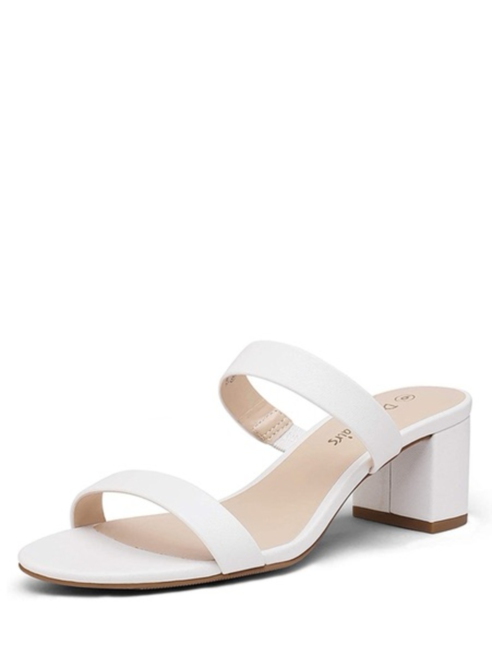 DREAM PAIRS Two Strap Chunky Heel Sandals